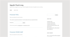 Desktop Screenshot of nguyenthanhlong.net